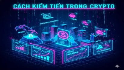 Các Cách Kiếm Tiền Trong Crypto Hiệu Quả Nhất Hiện Nay