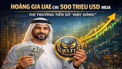 Thành viên Hoàng gia UAE mua 500 triệu USD WLFI