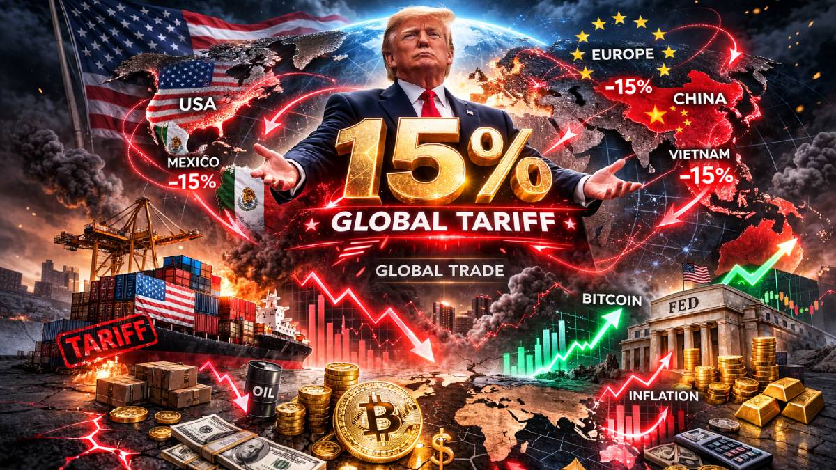 Tổng thống Trump áp thuế 15% toàn cầu