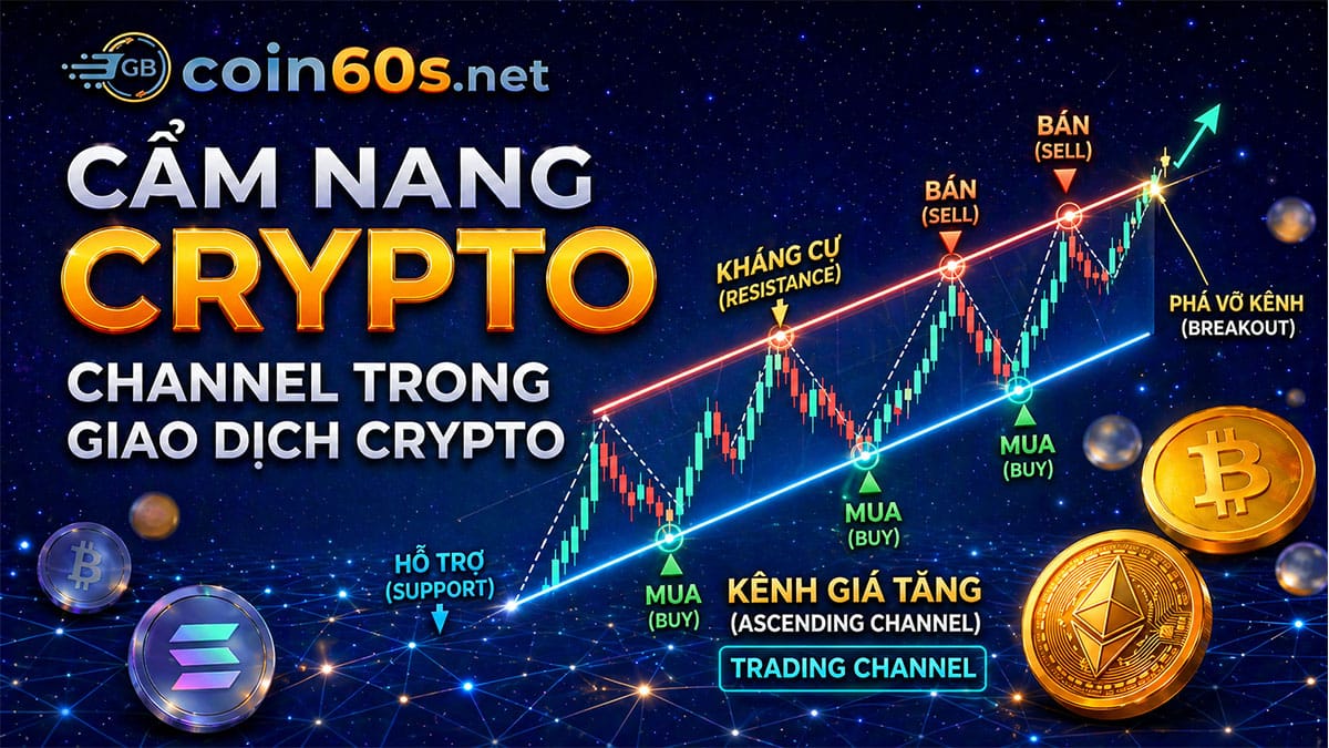 Channel trong giao dịch Crypto - Coin60s