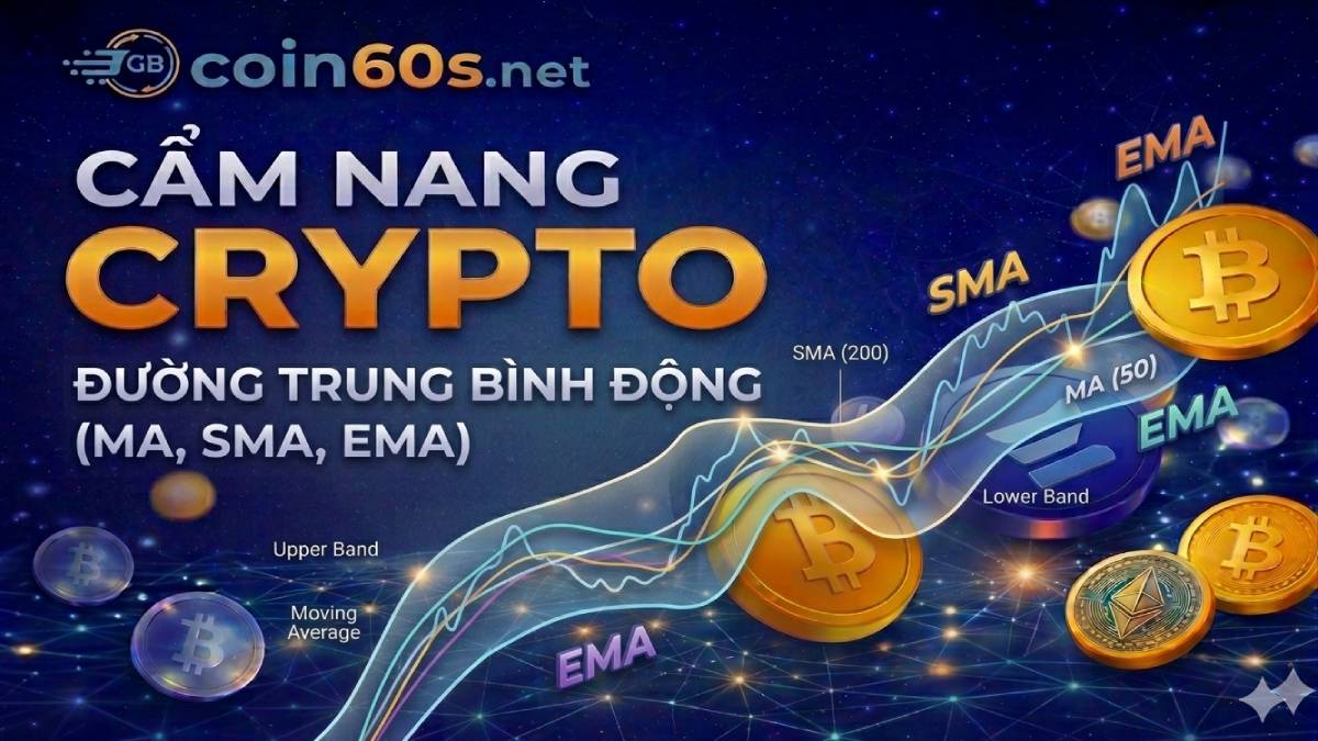 Đường trung bình động MA, SMA, EMA