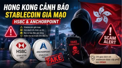 Hong Kong cảnh báo stablecoin giả mạo HSBC và Anchorpoint Hong Kong cảnh báo stablecoin giả mạo HSBC và Anchorpoint