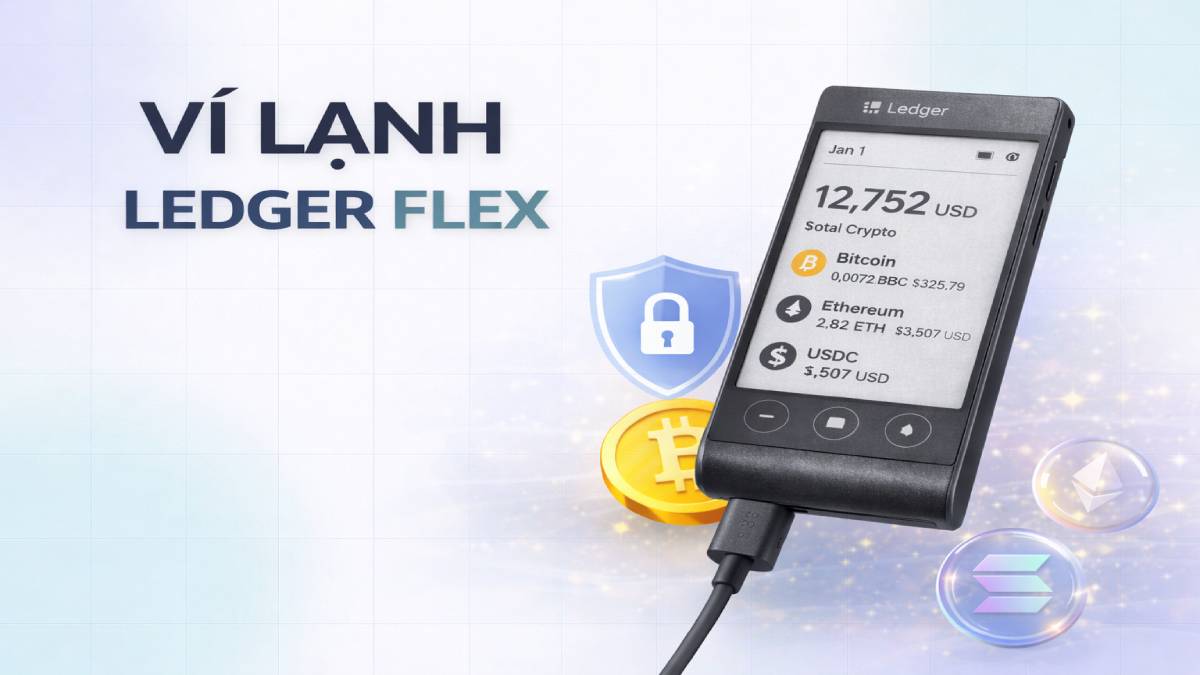 Ví lạnh Ledger Flex