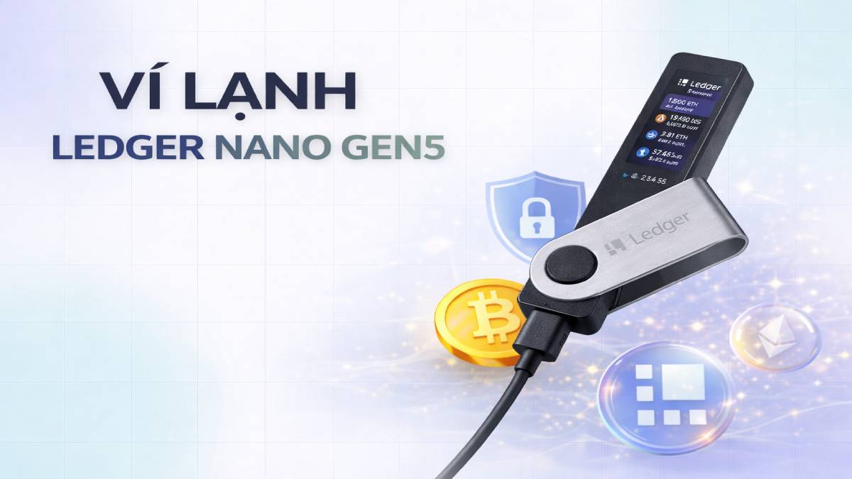 Ví lạnh Ledger Nano Gen5