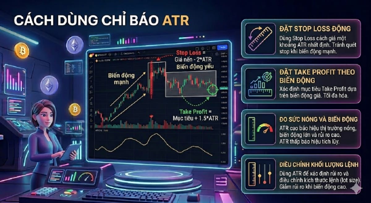 Cách dùng chỉ báo ATR