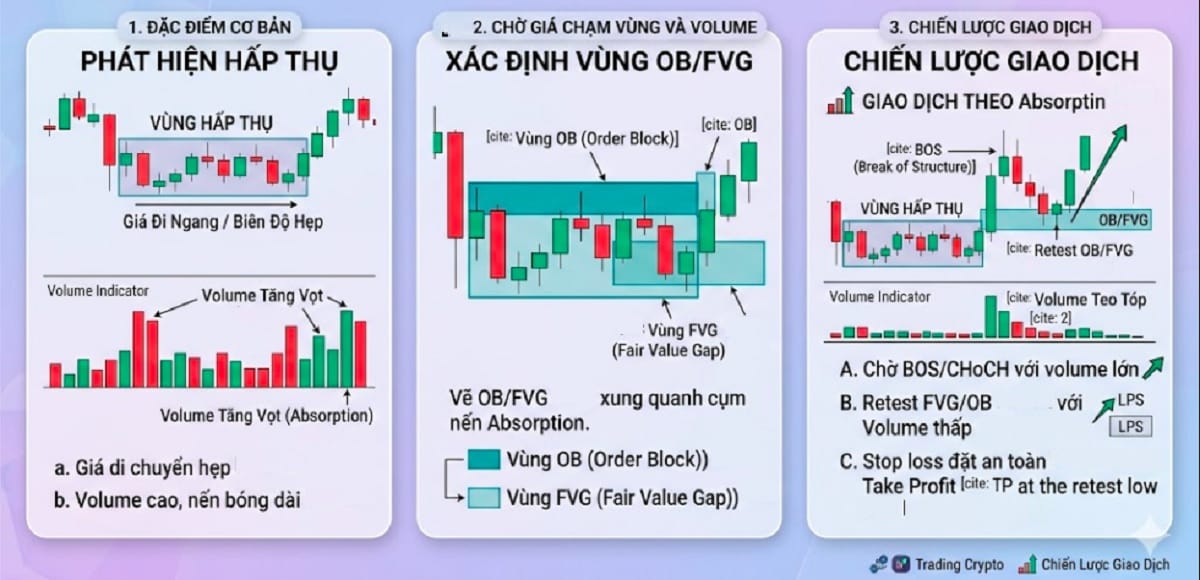 Volume Analysis Trong Wyckoff 12 Cách giao dịch Absorption