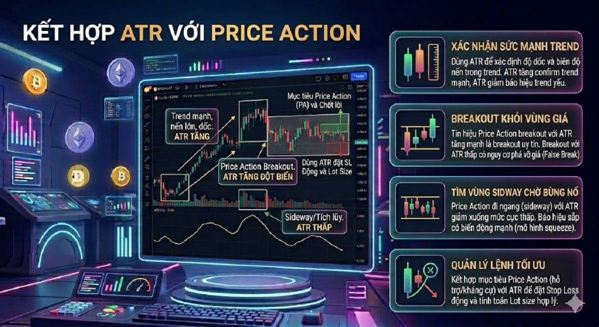 Kết hợp ATR với Price Action