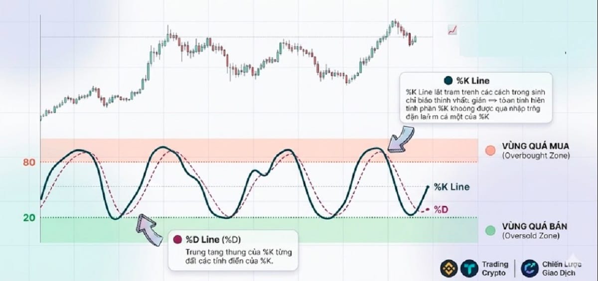 Thành phần chỉ báo Stochastic