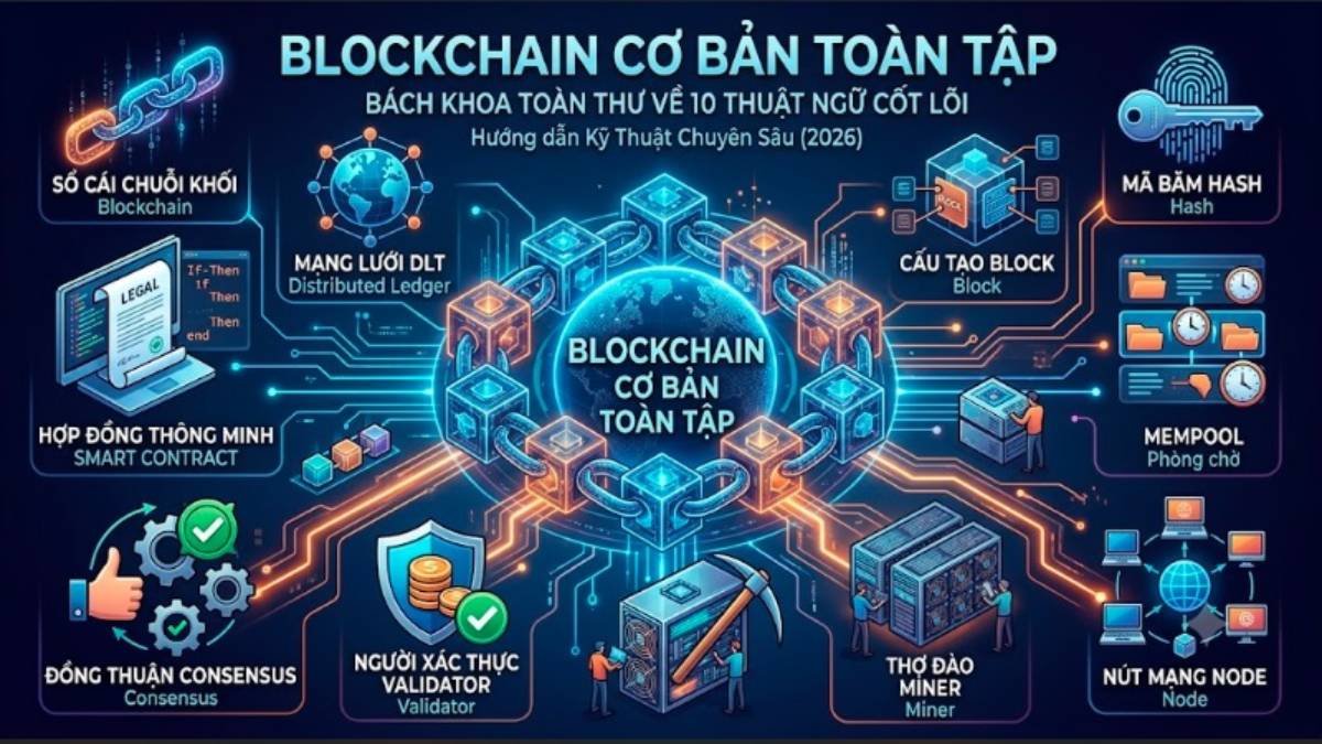 Blockchain cơ bản – Bách khoa toàn thư 10 thuật ngữ cốt lõi cho người mới
