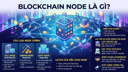 Blockchain Node là gì? Vai trò và cách hoạt động của Node