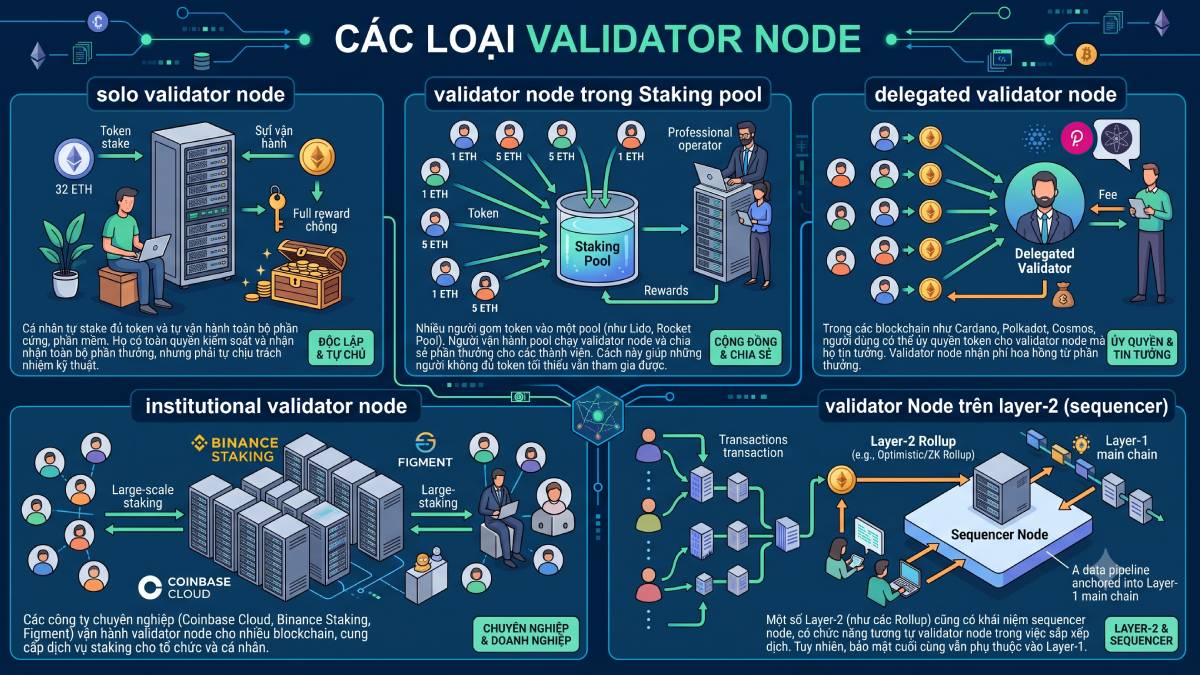 Các loại Validator Node