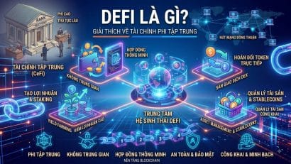 DeFi là gì? Tài chính phi tập trung hoạt động thế nào?