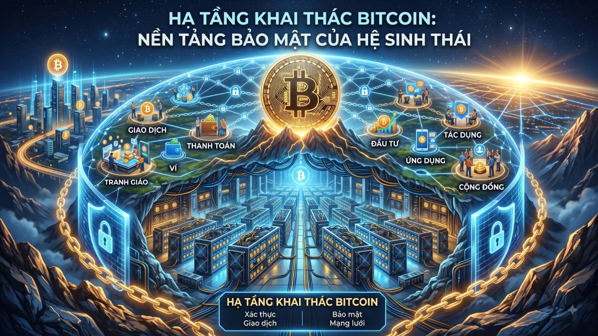Hạ tầng khai thác Bitcoin