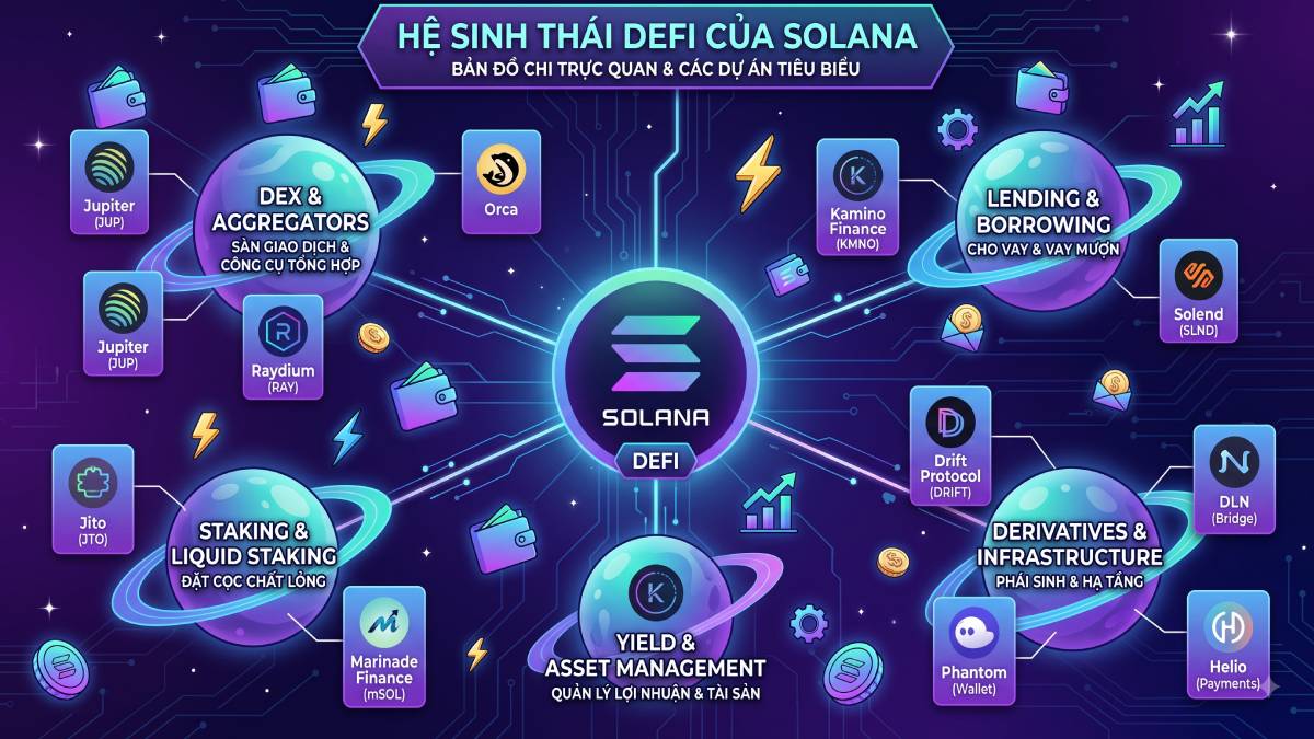 Hệ sinh thái Defi của Solana