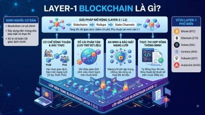 Layer-1 Blockchain là gì? Nền tảng của hệ sinh thái Web3
