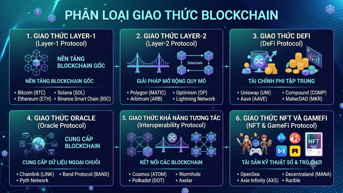 Phân loại Blockchain Protocol