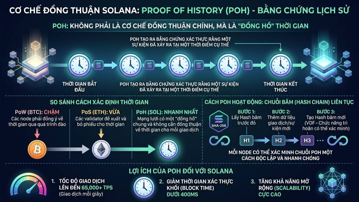 Hệ sinh thái Solana A-Z (Phần 1) 2 Proof Of History