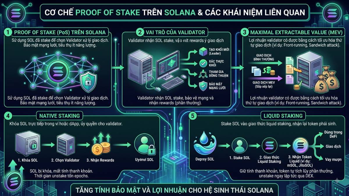 Hệ sinh thái Solana A-Z (Phần 1) 4 Proof Of Stake trên Solana