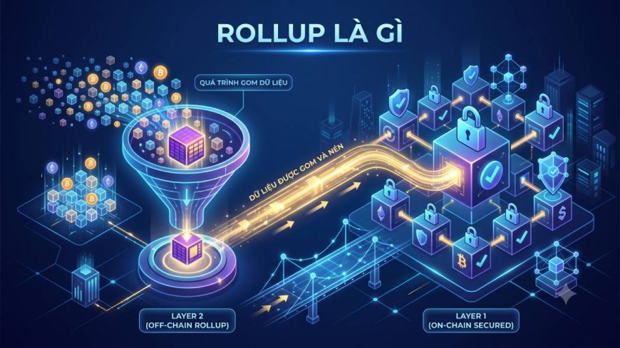 Rollup là gì? Giải pháp mở rộng Layer-2 cho Ethereum Rollup là gì? Giải pháp mở rộng Layer-2 cho Ethereum