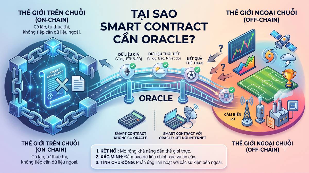 Tại sao Smart Contract cần Oracle