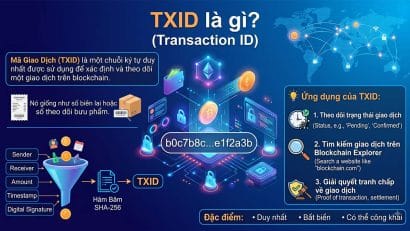 TXID là gì? Cách tra cứu giao dịch Blockchain chi tiết
