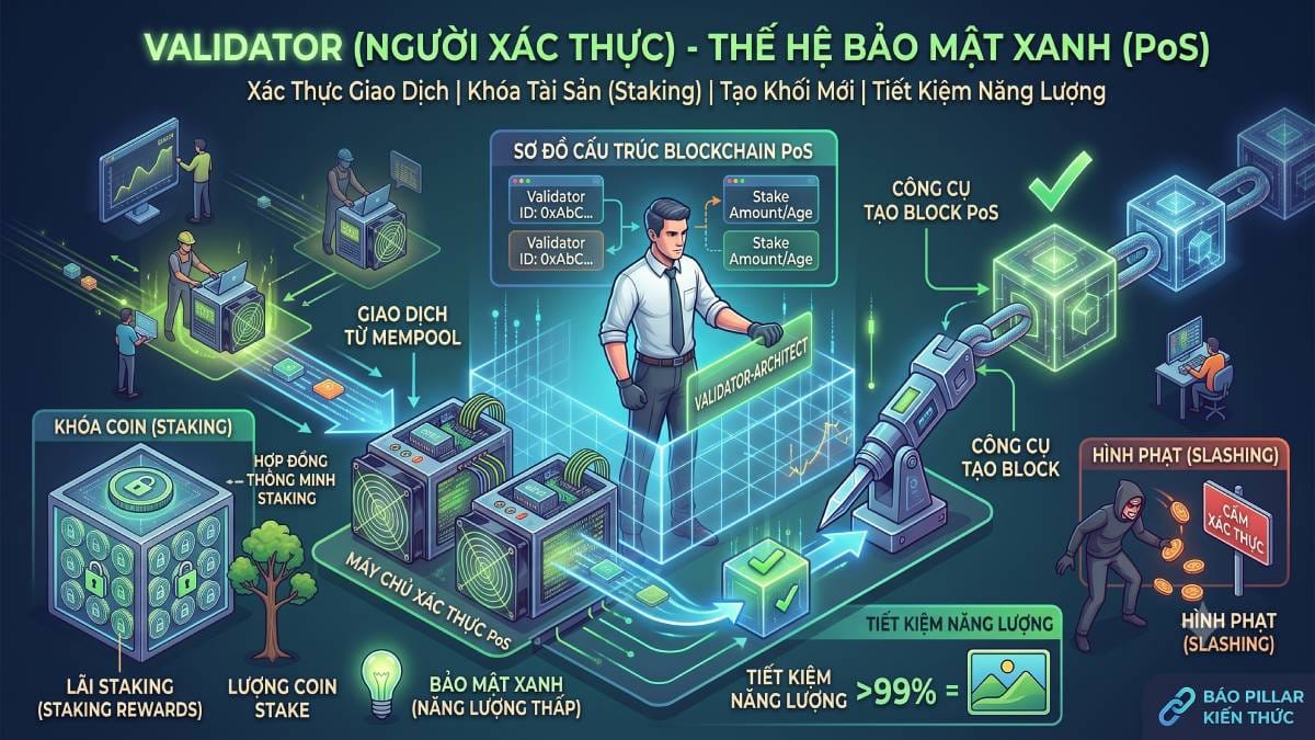 Blockchain cơ bản - Bách khoa toàn thư 10 thuật ngữ cốt lõi cho người mới 8 Validator