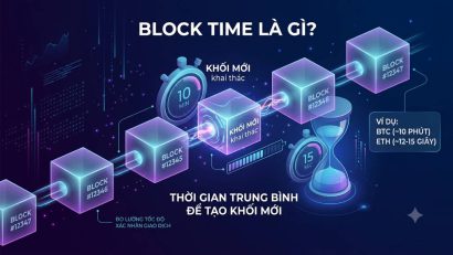 Block Time là gì? Thời gian tạo khối trong Blockchain