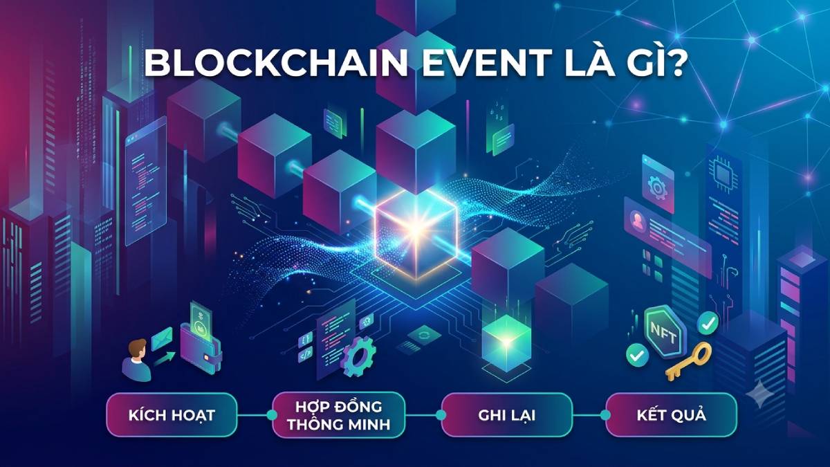 Blockchain Event là gì? Cơ chế logging trong Smart Contract 1 Blockchain Event