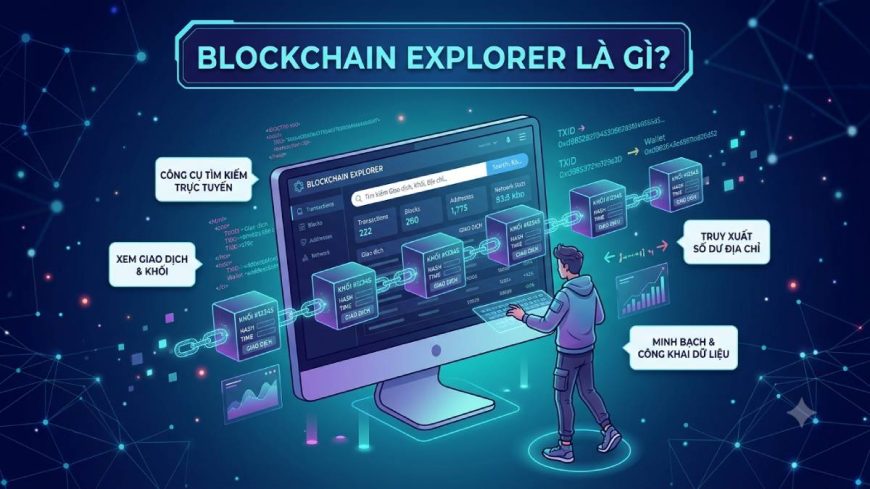 Blockchain Explorer là gì? Cơ chế hoạt động và vai trò Blockchain Explorer là gì? Cơ chế hoạt động và vai trò