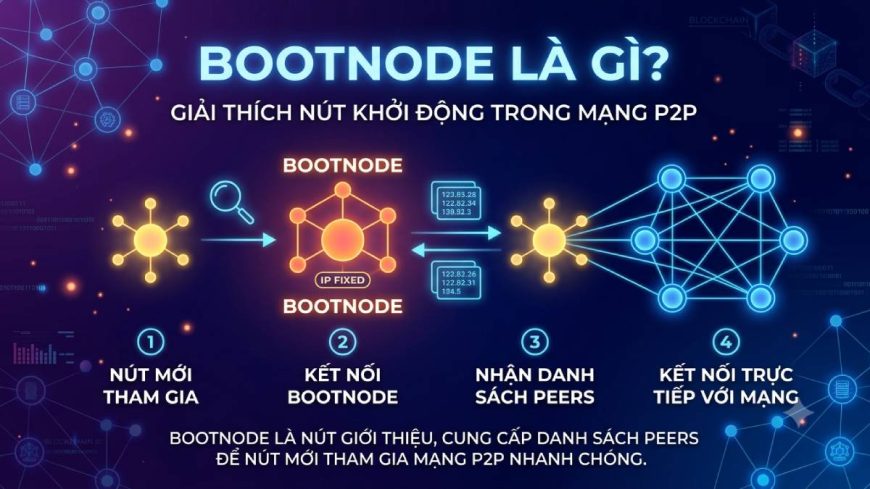 Bootnode là gì? Điểm khởi đầu của mạng lưới Blockchain