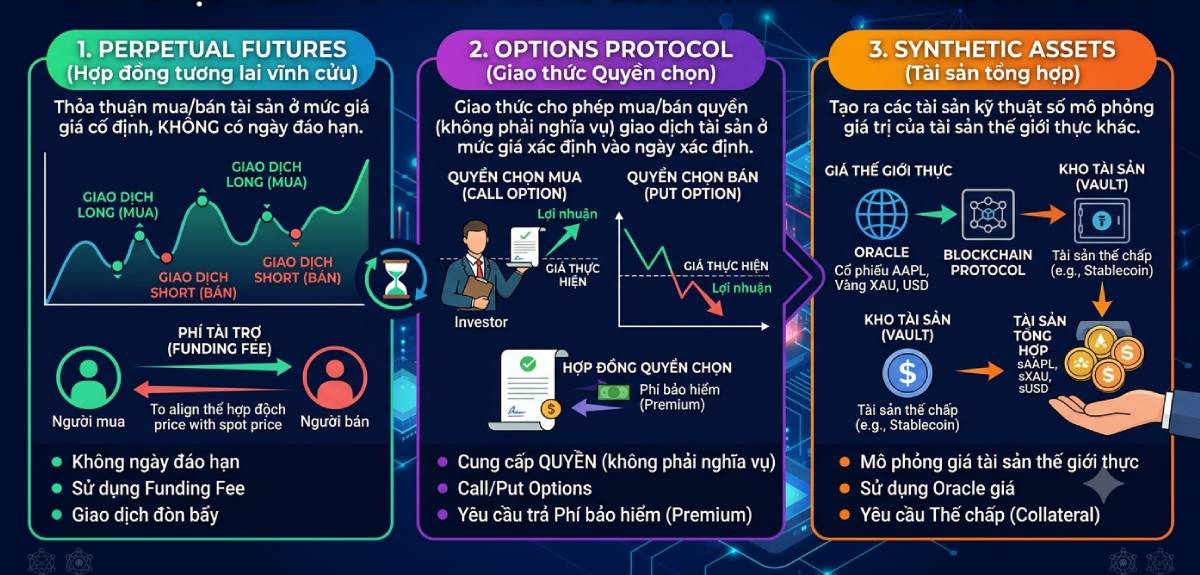 Các loại Derivatives Protocol