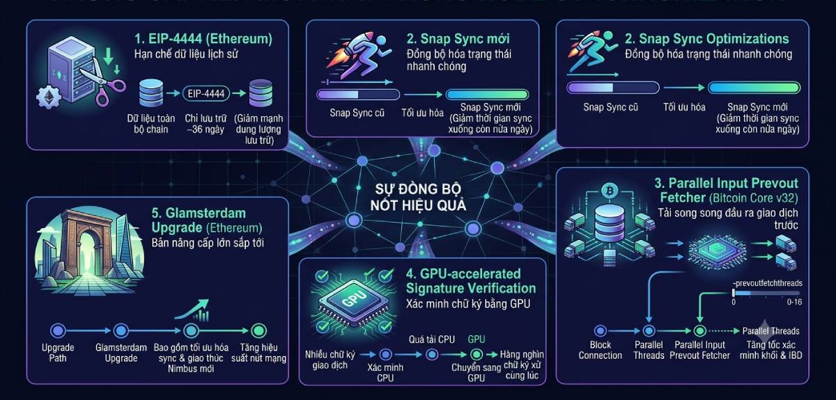 Những cải tiến của Node Synchroniztion