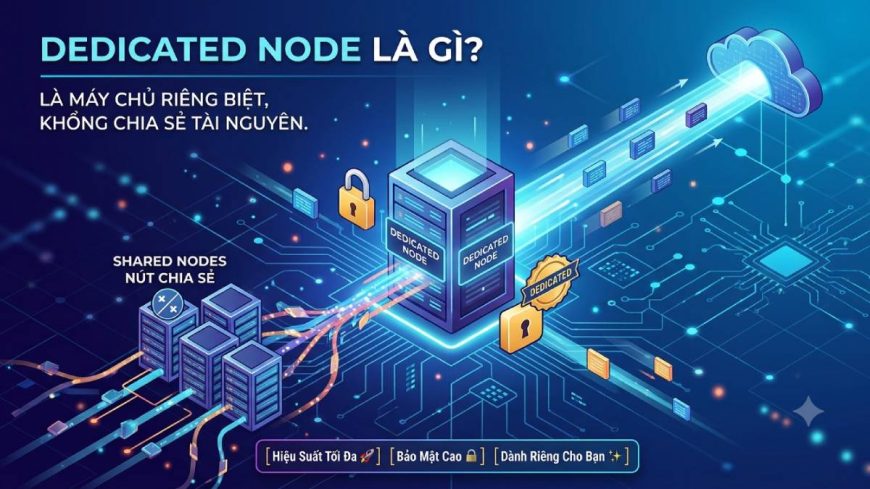 Dedicated Node là gì? Hạ tầng Blockchain riêng cho dApp