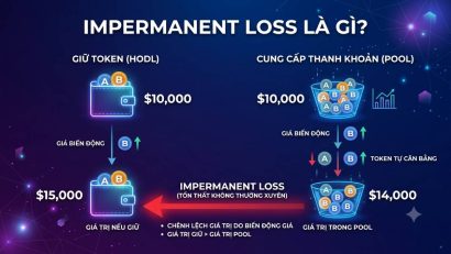 Impermanent Loss là gì? Cơ chế & Cách tính chi tiết