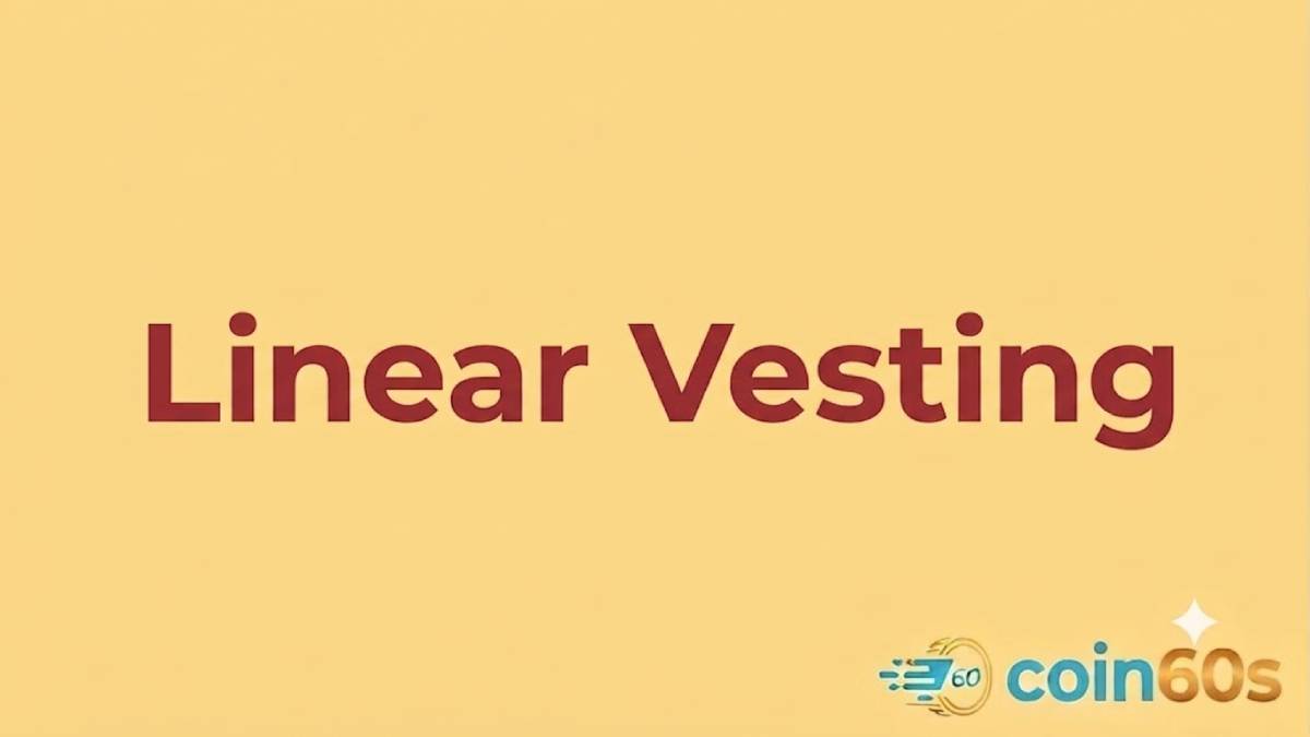 Linear Vesting là gì? Cách hoạt động & Ảnh hưởng đến giá Token 1 Linear Vesting
