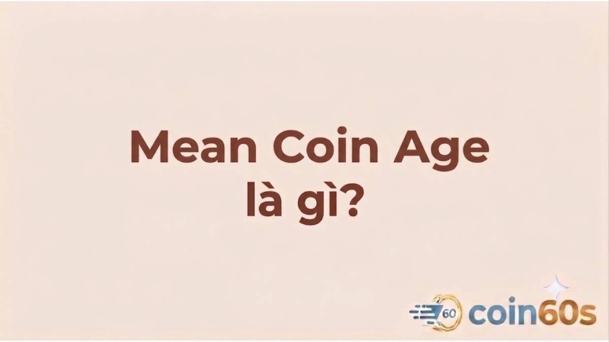Mean Coin Age là gì? Hướng dẫn phân tích tuổi coin trung bình on-chain 1 Mean Coin Age