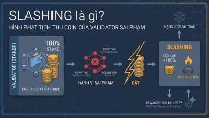 Slashing là gì? Cơ chế phạt Validator trong PoS