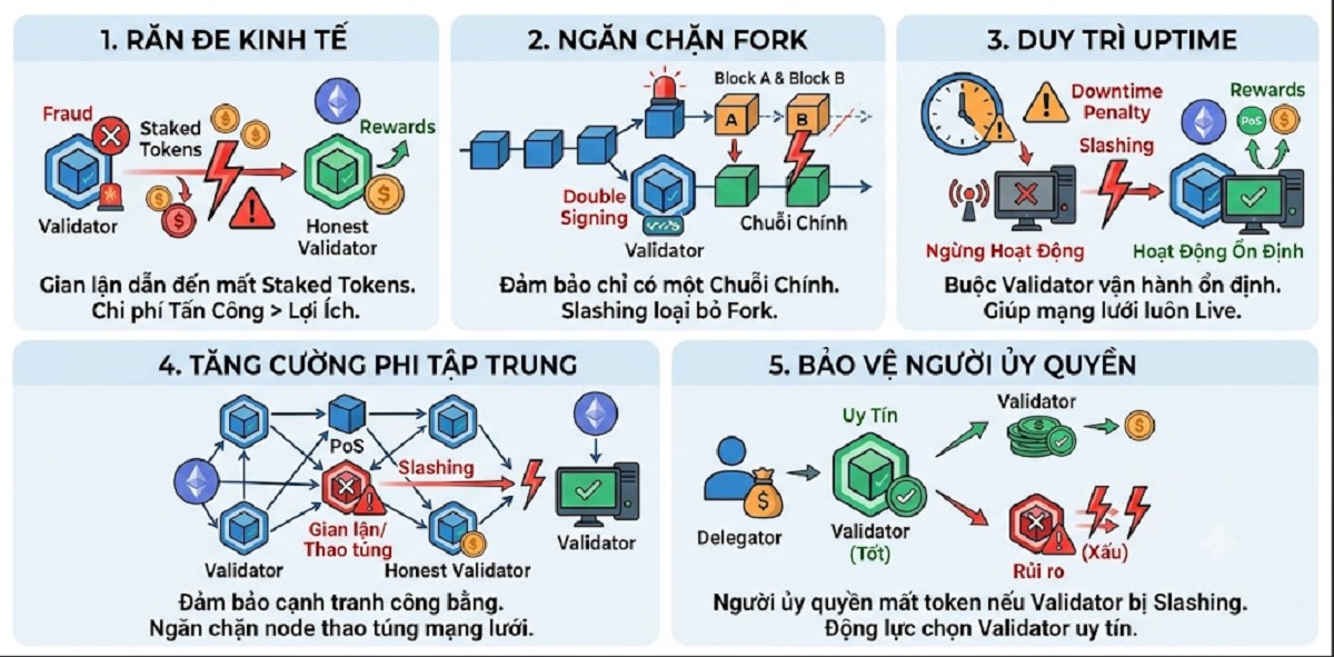 Tầm quan trọng của Slashing