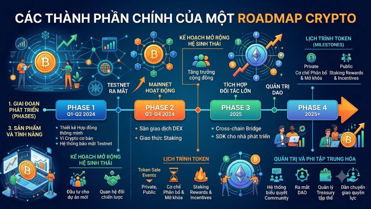 Thành phần chính của Roadmap