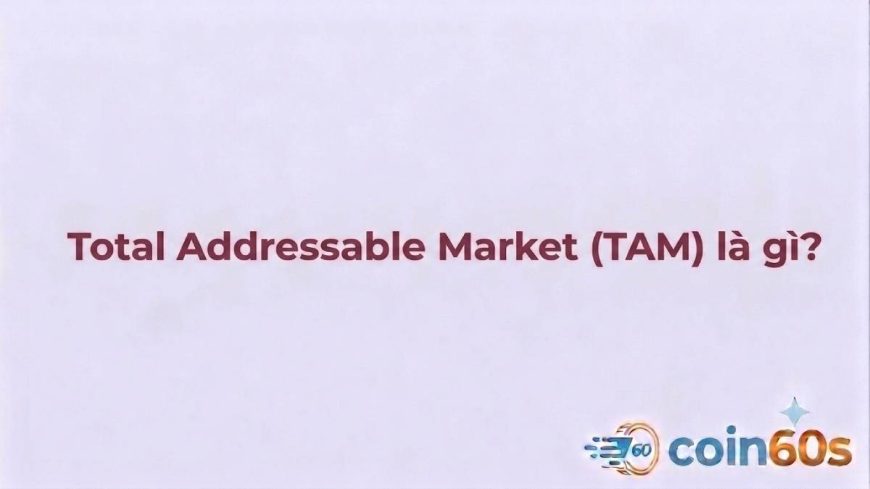 Total Addressable Market (TAM) là gì? Cách tính TAM trong Crypto