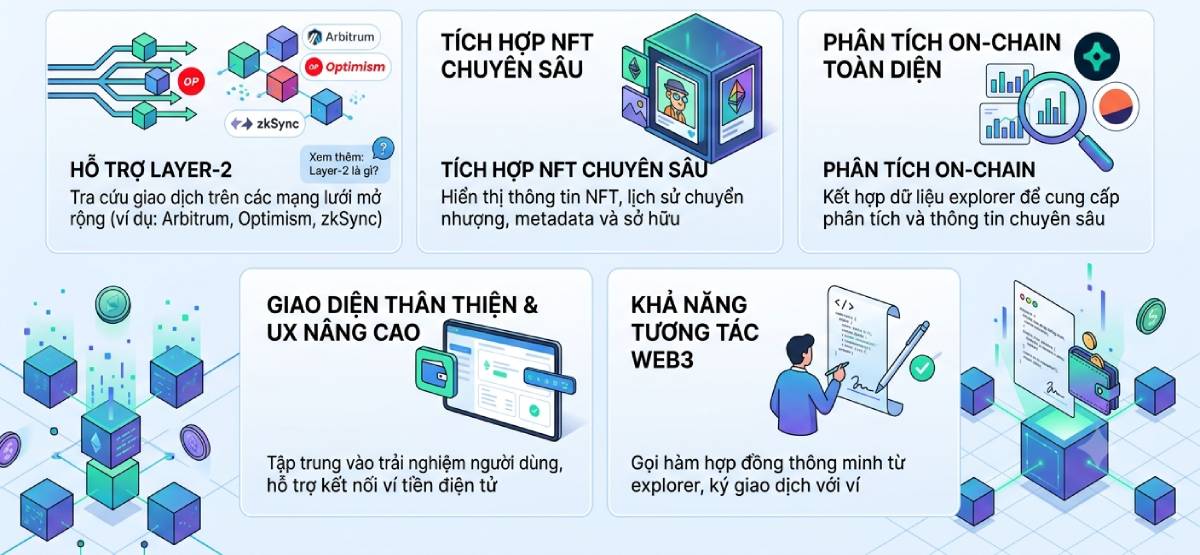 Block Explorer là gì? Cơ chế đọc dữ liệu Blockchain 4 Tương lai của Block Explorer