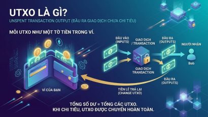 UTXO là gì? Bitcoin sử dụng mô hình UTXO như thế nào?