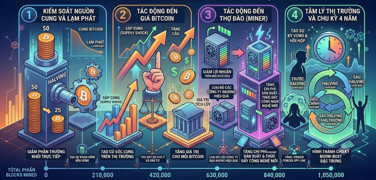 Halving là gì? Vì sao Bitcoin Halving quan trọng? 3 Vì sao Bitcoin halving quan trọng?