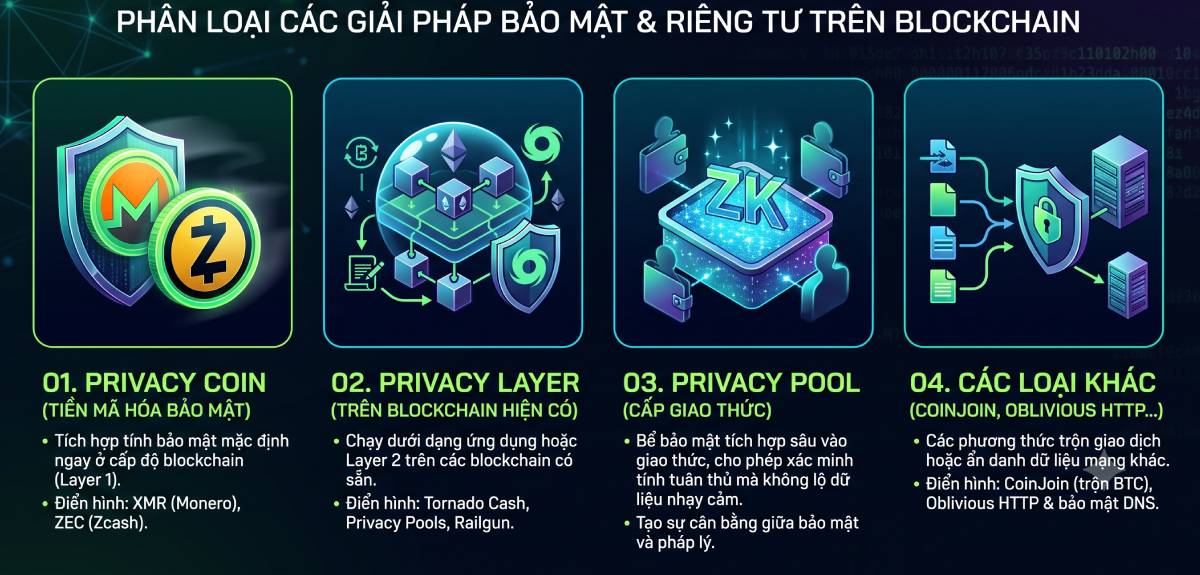 Các loại Privacy Protocol