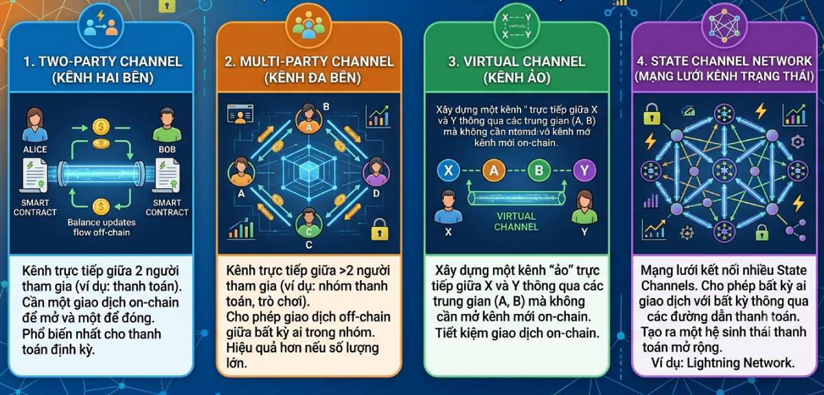 Các loại State Channel