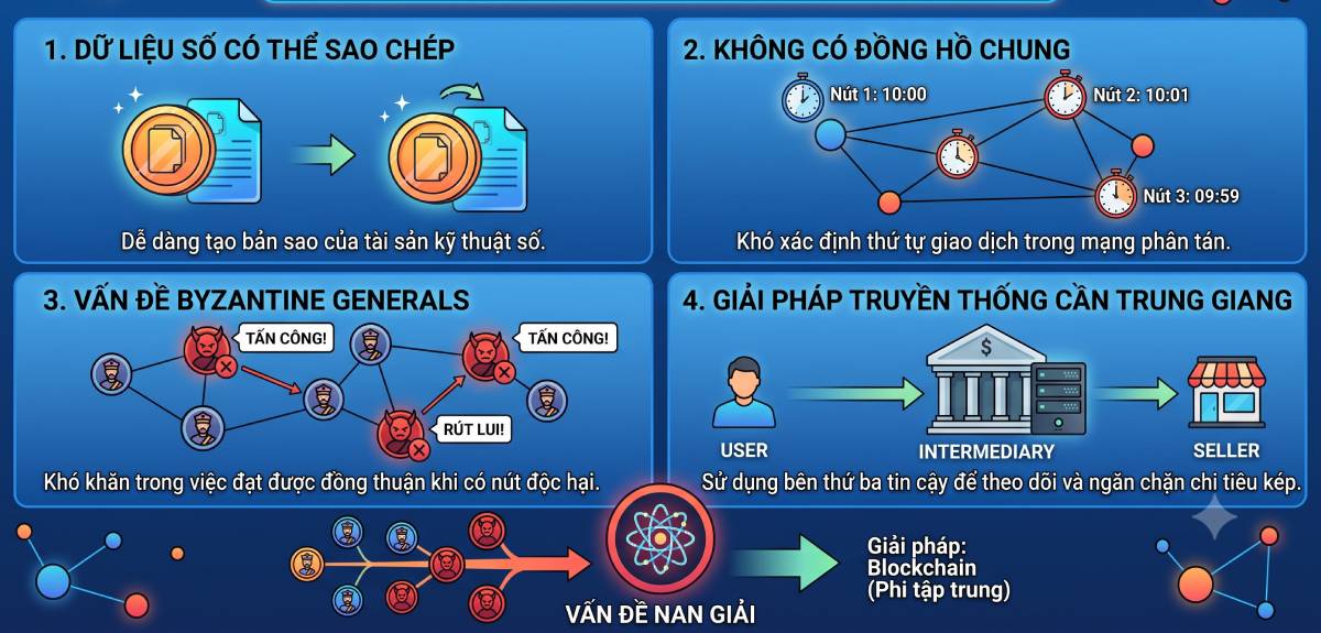 Double Spending - Vấn đề nan giải