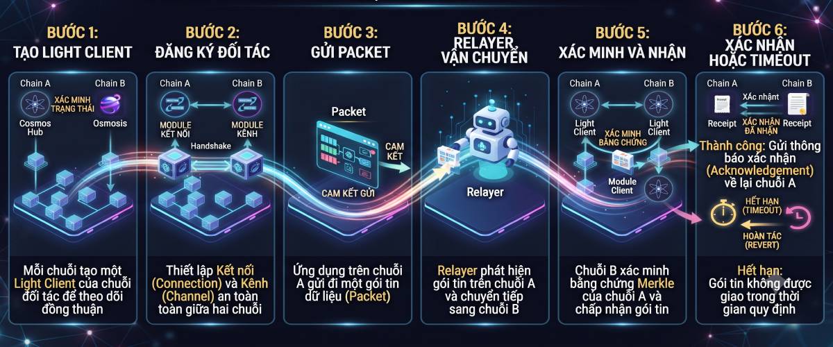 Quy trình hoạt động của IBC