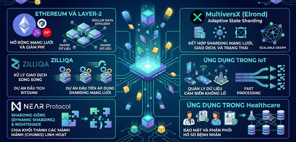 Ứng dụng của công nghệ Sharding