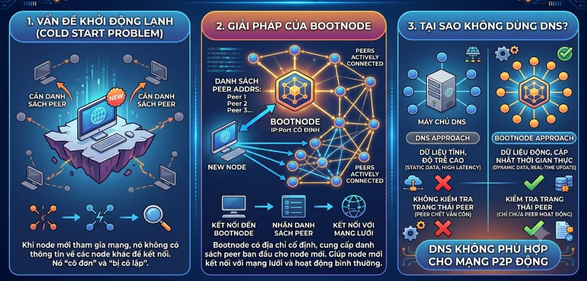 Vai trò Bootnode