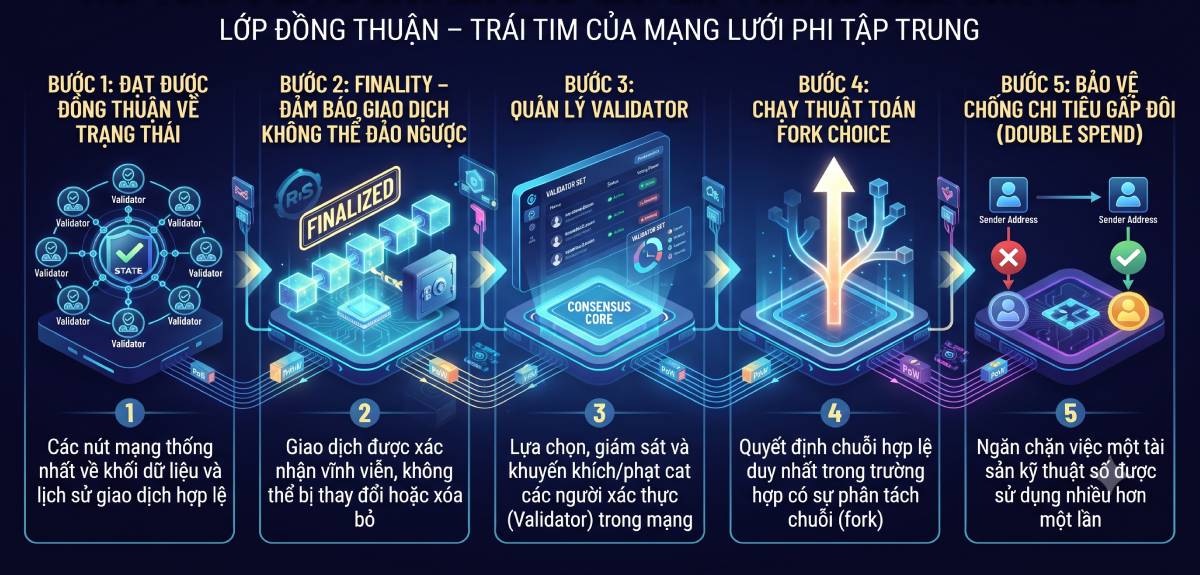 Vai trò của Consensus Layer